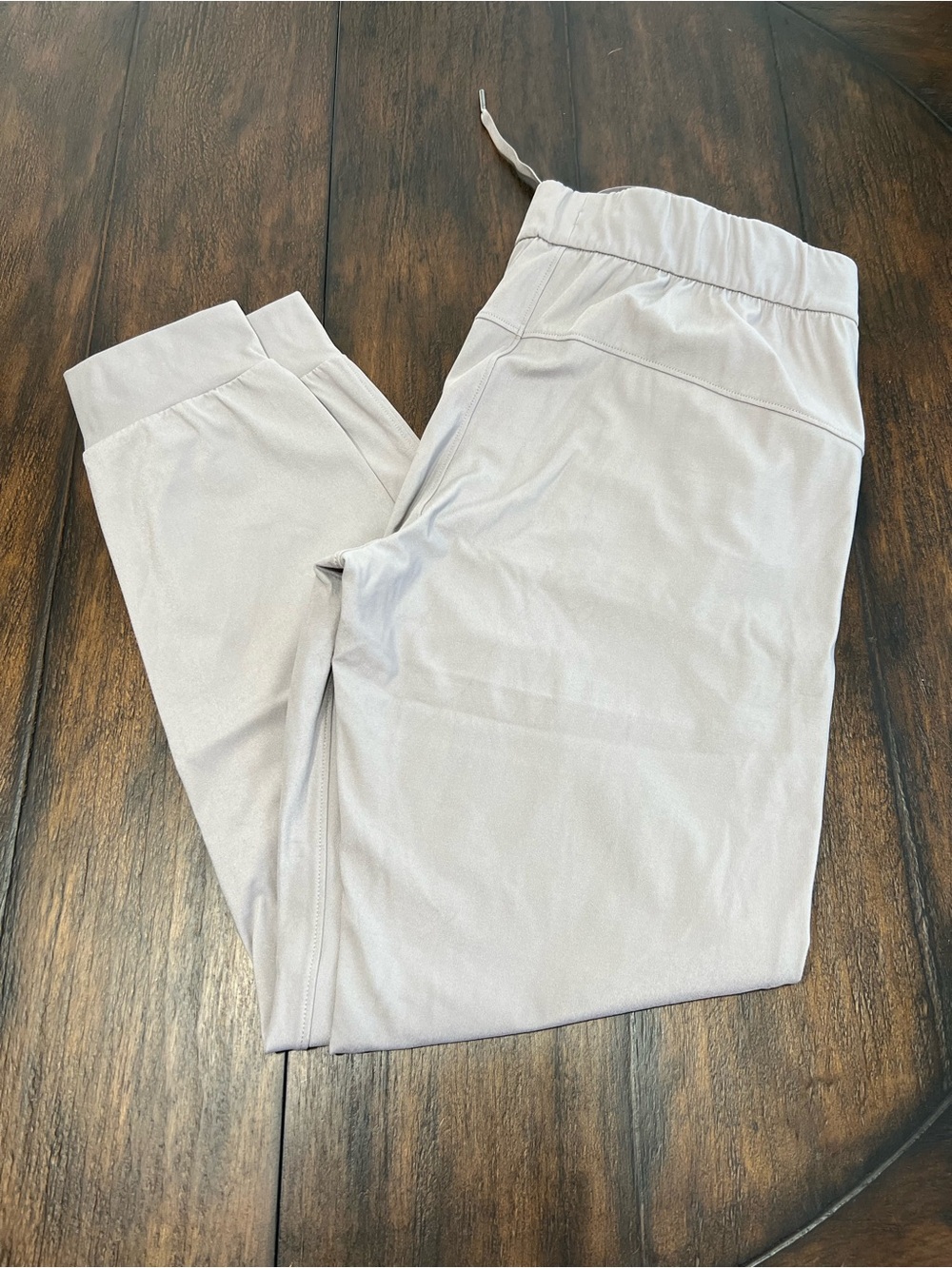 Crazy CRZ YOGA Stretch Drawstring Pocket Jogger 27'' Inseam Taupe EUC Small - Picture 4 of 10